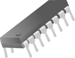 TEXAS INSTRUMENTS - CD74HC4050E - 逻辑芯片 非门 六路 16DIP