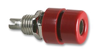 HIRSCHMANN - BIL30 RED - 面板插座 4mm 红色 (5只/包)