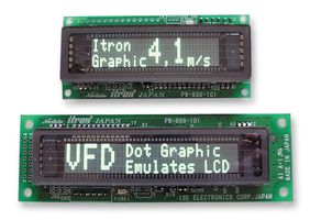 NORITAKE-ITRON - GU112X16G-7806 - 图形显示模块 VFD 112X16 5VDC