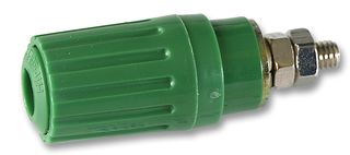 HIRSCHMANN - PKI100 GREEN - 带护罩面板插座 4mm 绿色 (5只/包)