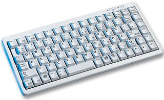 CHERRY - G84-4100LCMGB-0 - 键盘 紧凑型 86键 USB/PS2 灰色