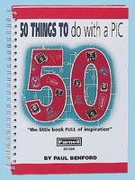 MICROCHIP - ISBN 1-901631-06-0 - 光盘/书籍 50 THINGS TO DO WITH PICS