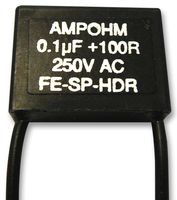 AMPOHM WOUND PRODUCTS - FE-SP-HDR23-100/100 - 干扰抑制器 0.1uF+100R