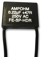 AMPOHM WOUND PRODUCTS - FE-SP-HDR23-220/47 - 接触抑制器 0.22uF 47Ω