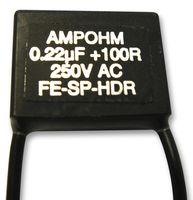 AMPOHM WOUND PRODUCTS - FE-SP-HDR23-220/100 - 接触抑制器 0.22uF 100Ω