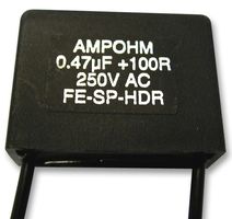 AMPOHM WOUND PRODUCTS - FE-SP-HDR28-470/47 - 接触抑制器 0.47uF 47Ω