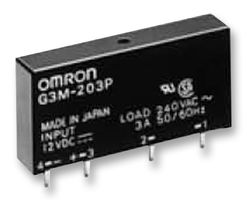 OMRON ELECTRONIC COMPONENTS - G3M-203P-4-DC5 - 固态继电器 PHOTOMOS SPST 5VDC