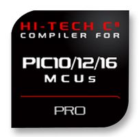 MICROCHIP - SW500010 - 编译器 C语言 专业型 用于PIC10 12 16