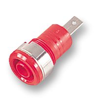 MC (MULTI-CONTACT) - 23.3070-22 - 带护罩插座 4mm 红色 (5只/包)