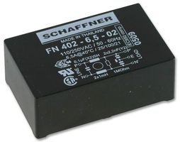 SCHAFFNER - FN 402-0.5/02 - 滤波器，PCB 安装 0.5A