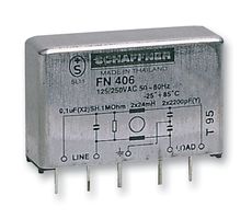SCHAFFNER - FN 406-1/02 - 滤波器1A PCB