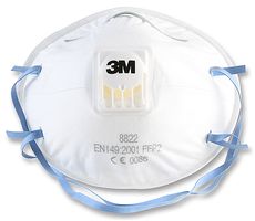 3M - 8822. - 面罩 EN149FFP2S (10包装)