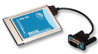 BRAINBOXES - PM-143 - 接口卡 PCMCIA - 1端口RS232 加固