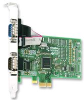 BRAINBOXES - PX-257 - 串行接口卡 PCI-E - 2端口 RS232