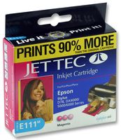 JETTEC - E111M - 打印墨盒 T0713 紫红色