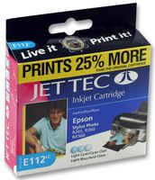 JETTEC - E112LC - 打印墨盒 T0805 兼容型 青色