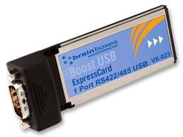 BRAINBOXES - VX-023 - 串行接口卡 ExpressCard RS422/485