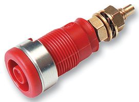 HIRSCHMANN - SEB2600G RED - 插孔 安全型 4MM 红色