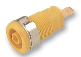 HIRSCHMANN - SEB2610 F 4.8 YELLOW - 插孔 安全型 4MM 黄色